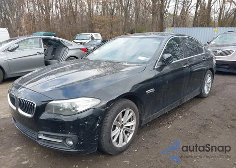 2015 BMW 528I xDrive z USA, uszkodzony, nr VIN WBA5A7C57FD625514